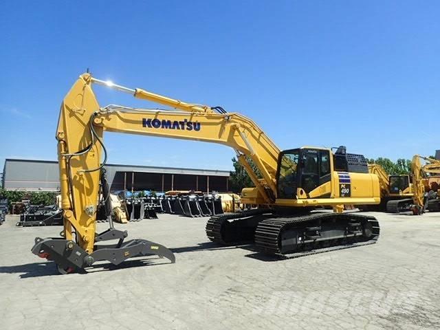 Komatsu PC 490 LC-11 Paletli ekskavatörler