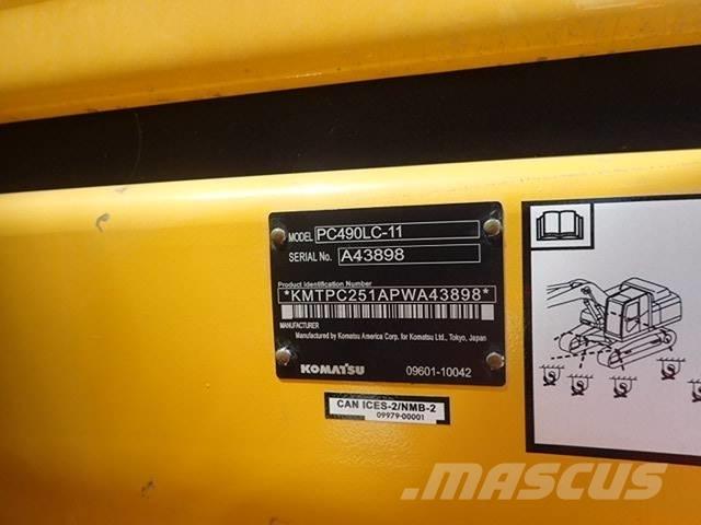 Komatsu PC 490 LC-11 Paletli ekskavatörler
