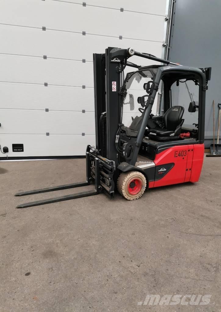 Linde E18-02 Elektrikli forkliftler