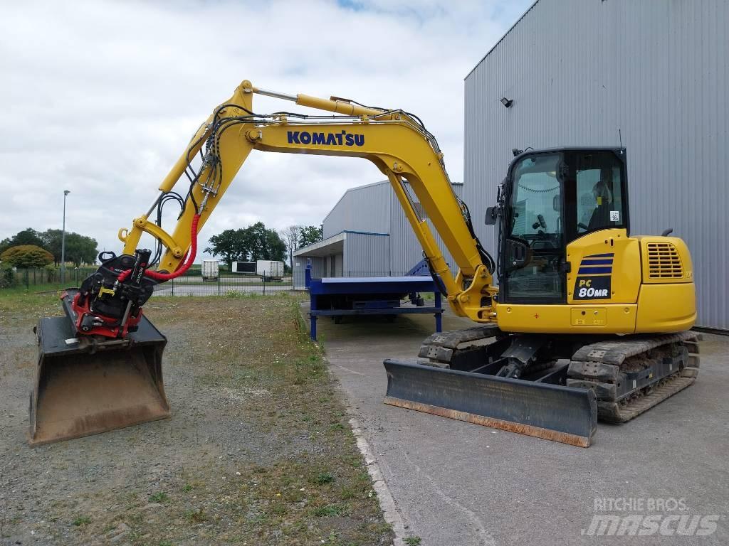 Komatsu PC80MR-5 Midi ekskavatörler 7 - 12 t