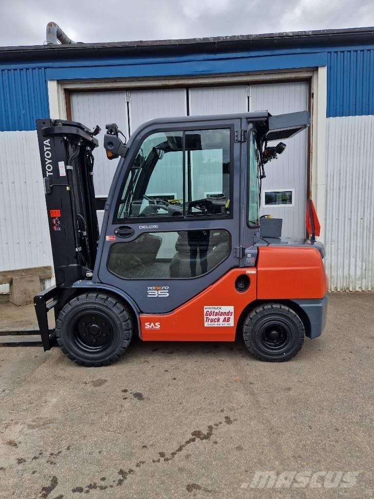 Toyota 8 FDJF 35 Dizel forkliftler