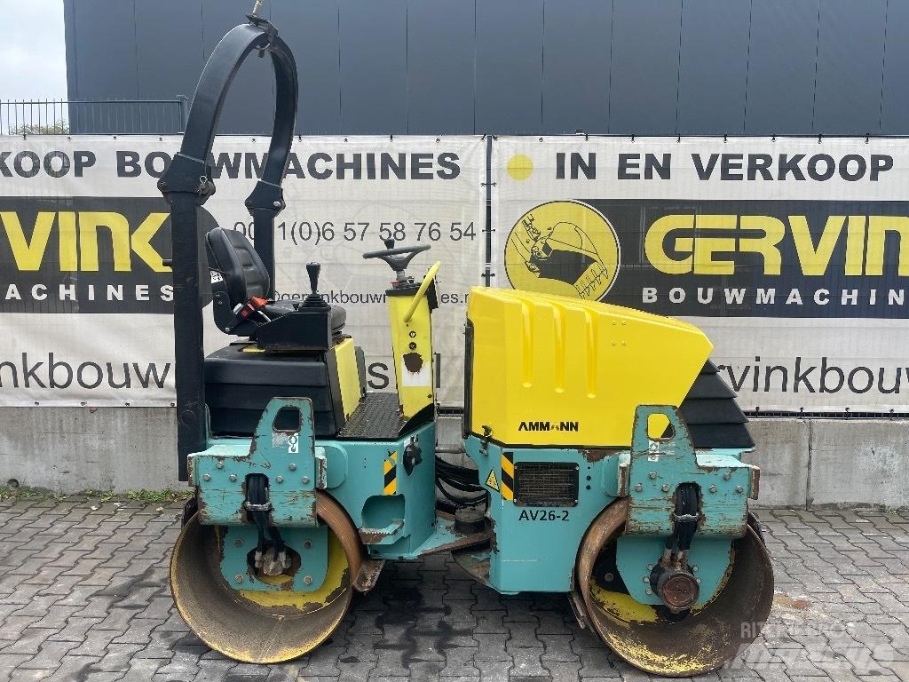 Ammann AV 26-2 Çift tamburlu silindirler