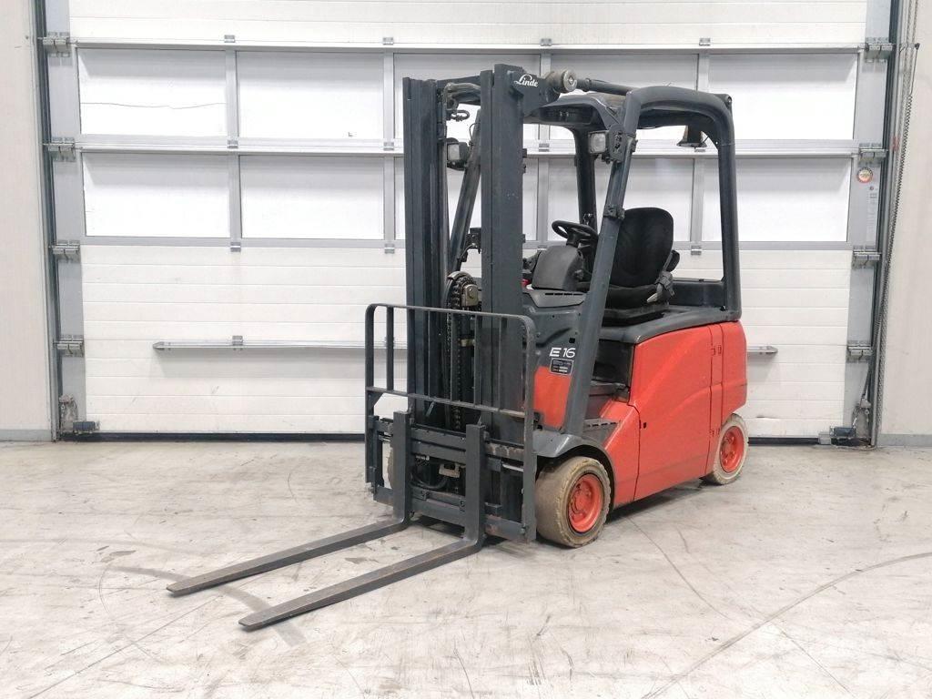 Linde E16PH-01 Elektrikli forkliftler