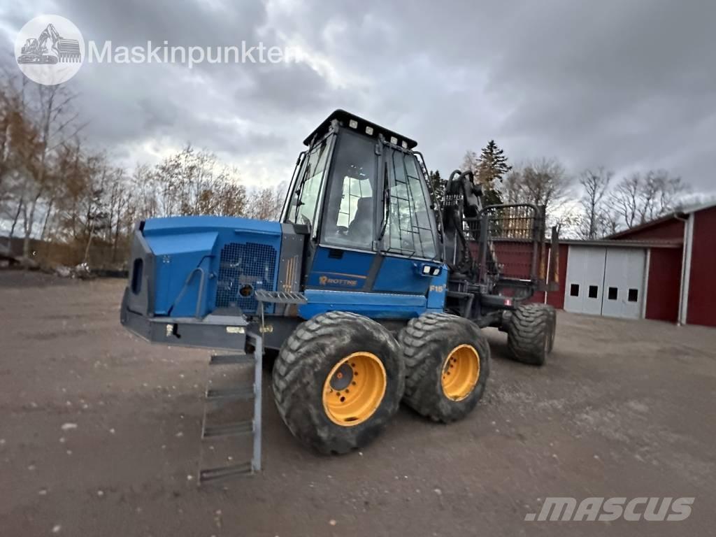 Rottne F15D Tomruk yükleyici traktörler
