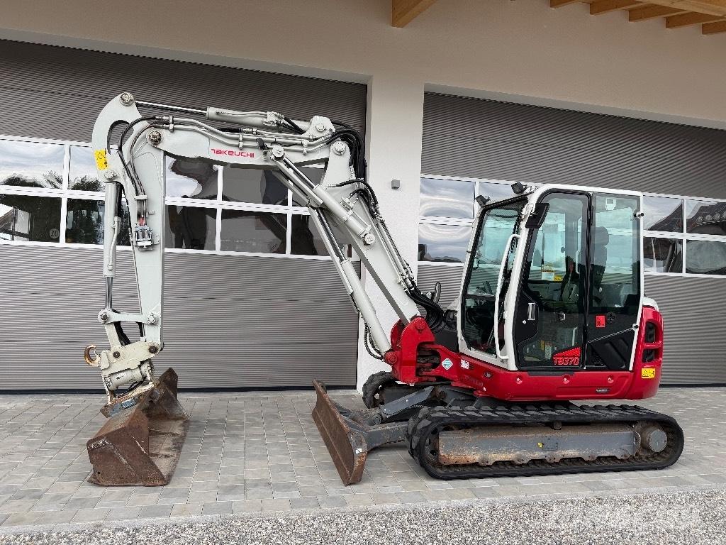 Takeuchi TB 370 Mini ekskavatörler, 7 tona dek