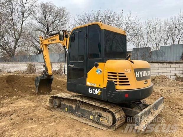 Hyundai Robex 60 Mini ekskavatörler, 7 tona dek