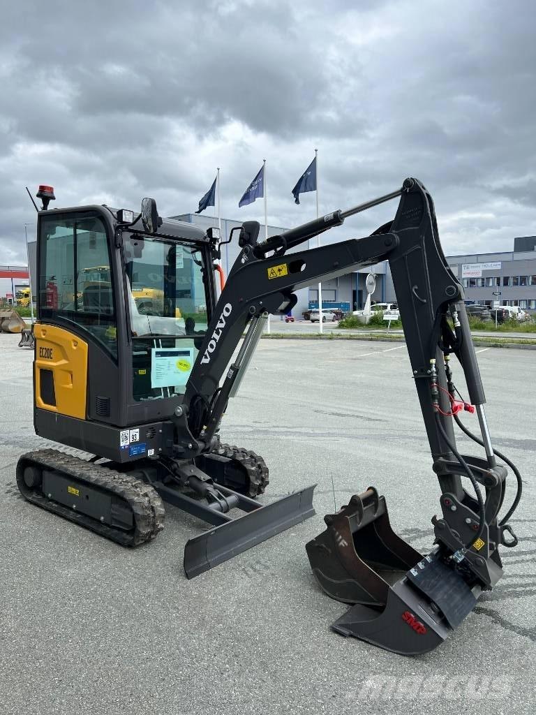Volvo EC 20 E Mini ekskavatörler, 7 tona dek