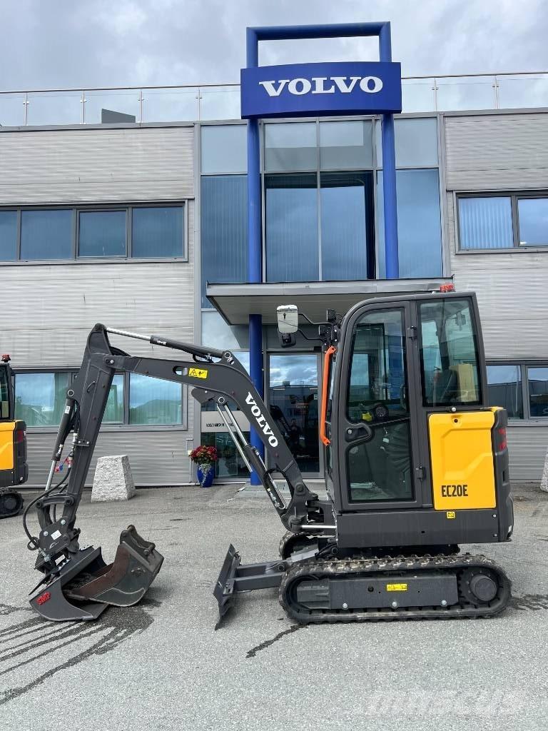Volvo EC 20 E Mini ekskavatörler, 7 tona dek