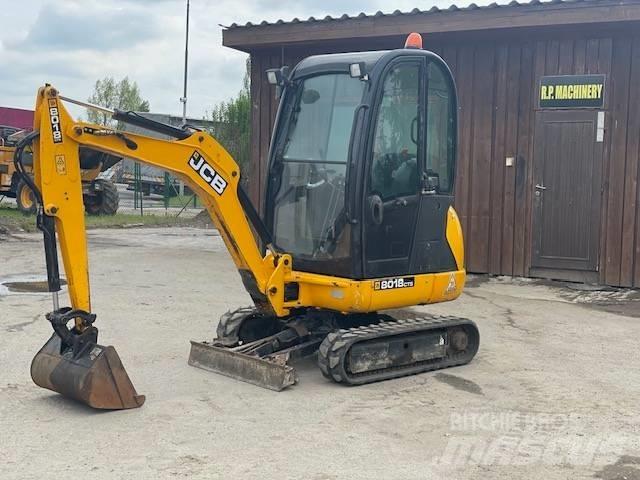 JCB 8018 Mini ekskavatörler, 7 tona dek