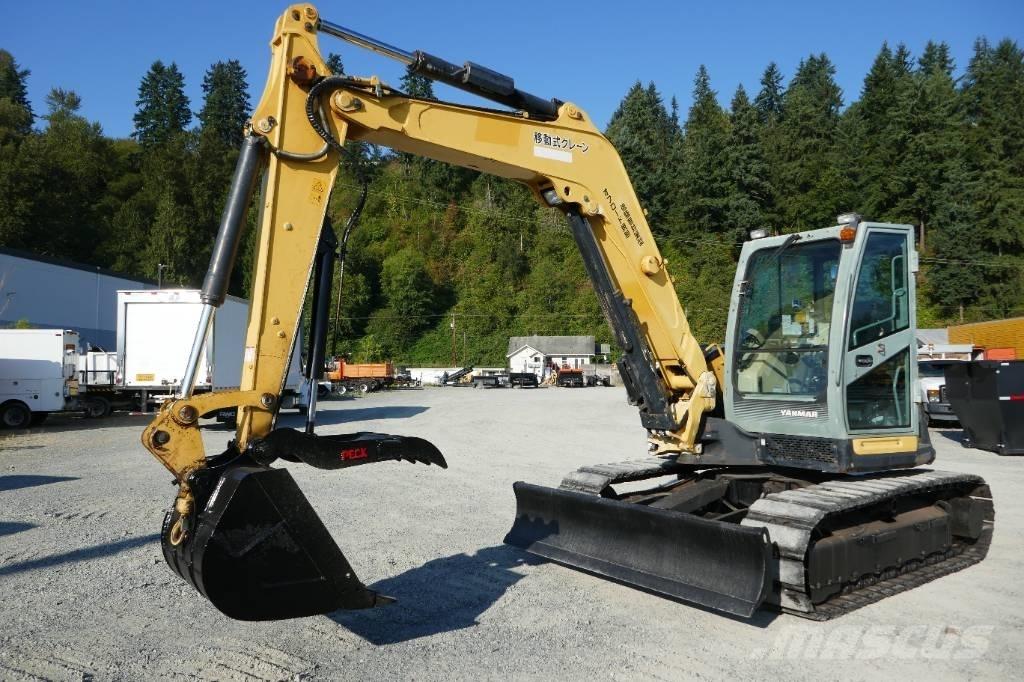 Yanmar SV 100-1 Paletli ekskavatörler