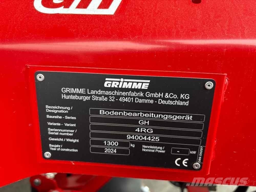 Grimme GH Patates ekipmanları - Diğer