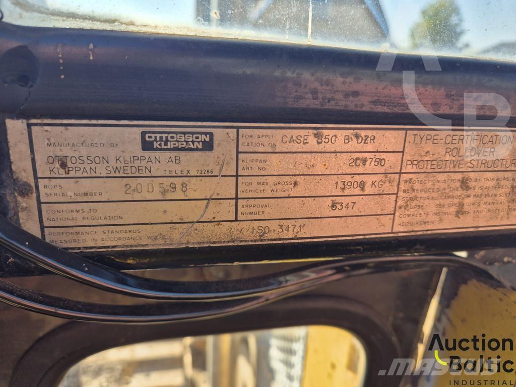 CASE 850 B Paletli dozerler