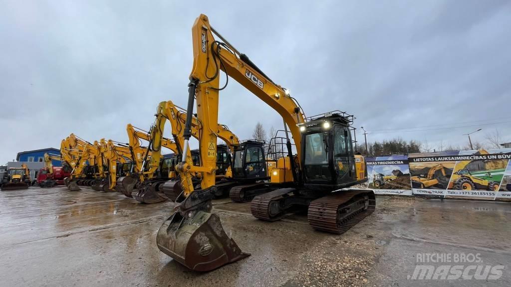 JCB JS 130 LC Paletli ekskavatörler