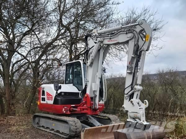 Takeuchi TB 370 CV Mini ekskavatörler, 7 tona dek