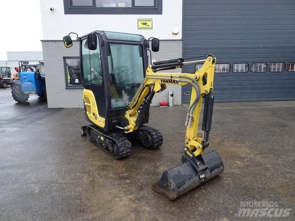 Yanmar SV16 Mini ekskavatörler, 7 tona dek