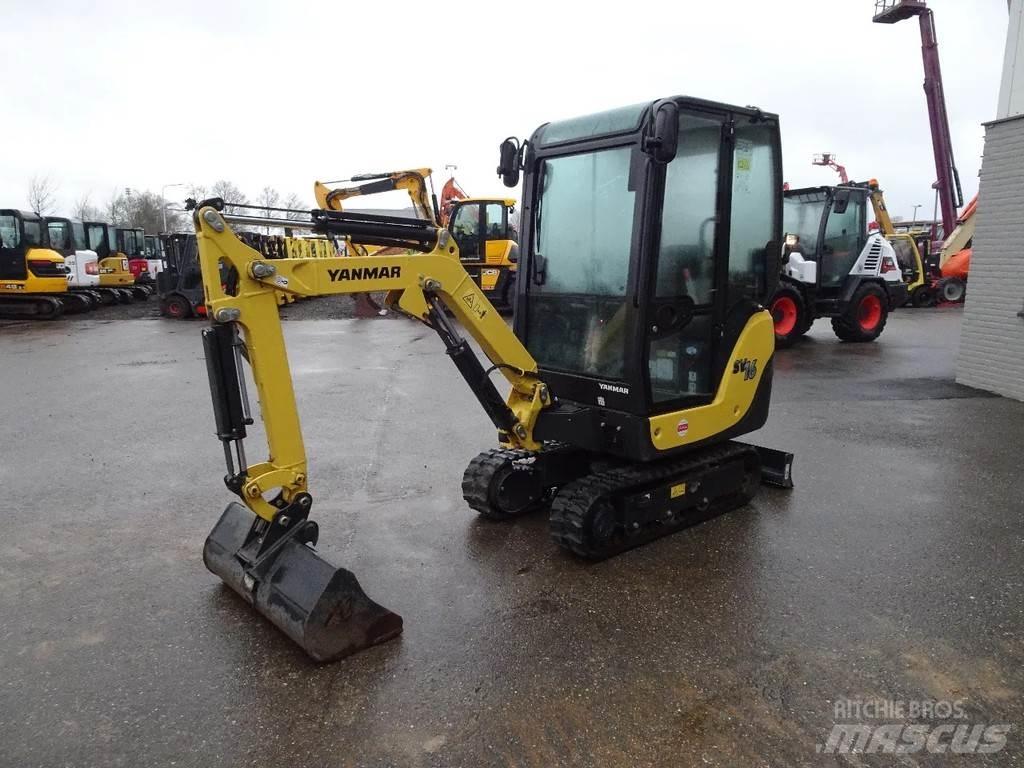 Yanmar SV16 Mini ekskavatörler, 7 tona dek