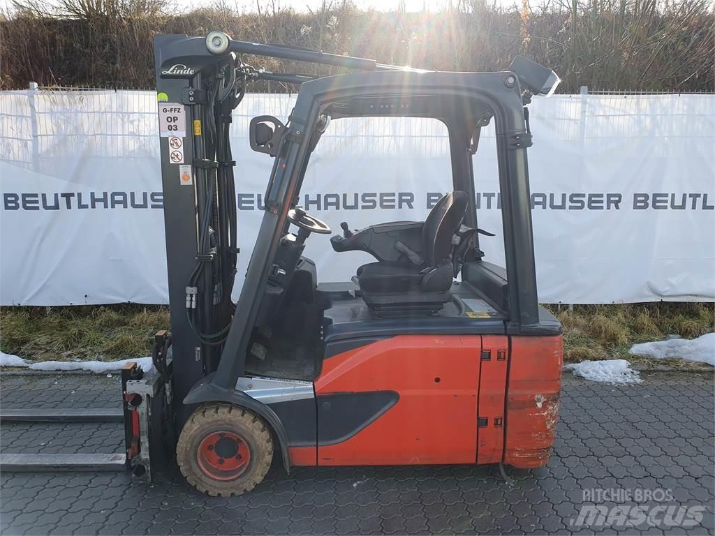 Linde E18L Elektrikli forkliftler