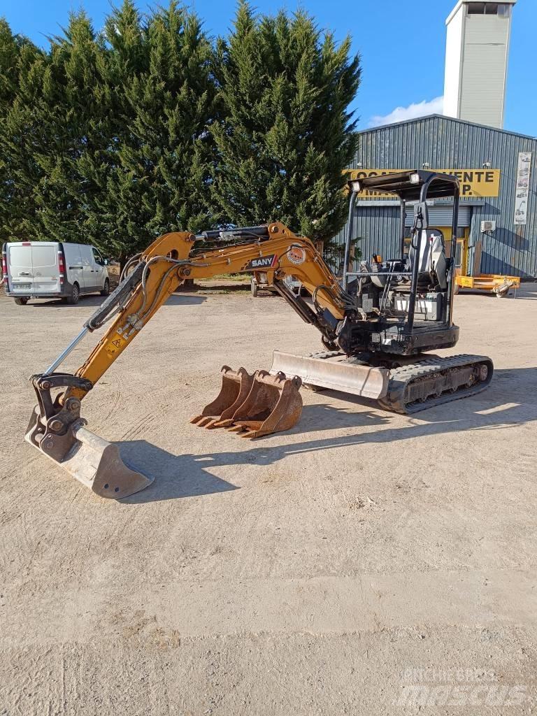 Sany SY 26 U Mini ekskavatörler, 7 tona dek