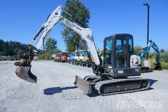 Bobcat E 55 Mini ekskavatörler, 7 tona dek