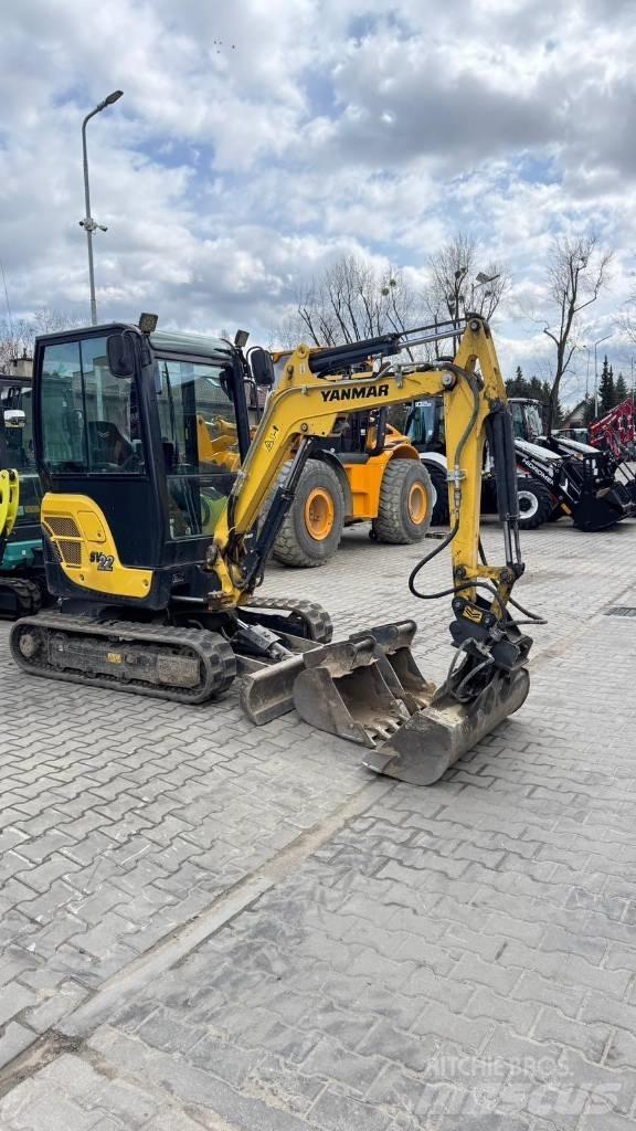 Yanmar SV 22 Mini ekskavatörler, 7 tona dek