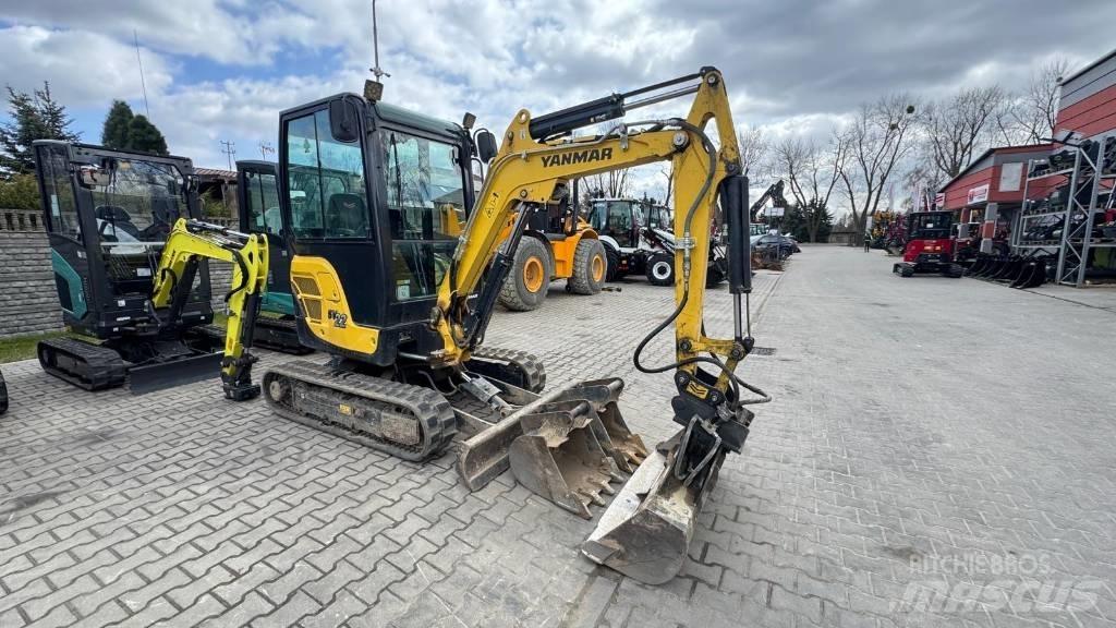 Yanmar SV 22 Mini ekskavatörler, 7 tona dek