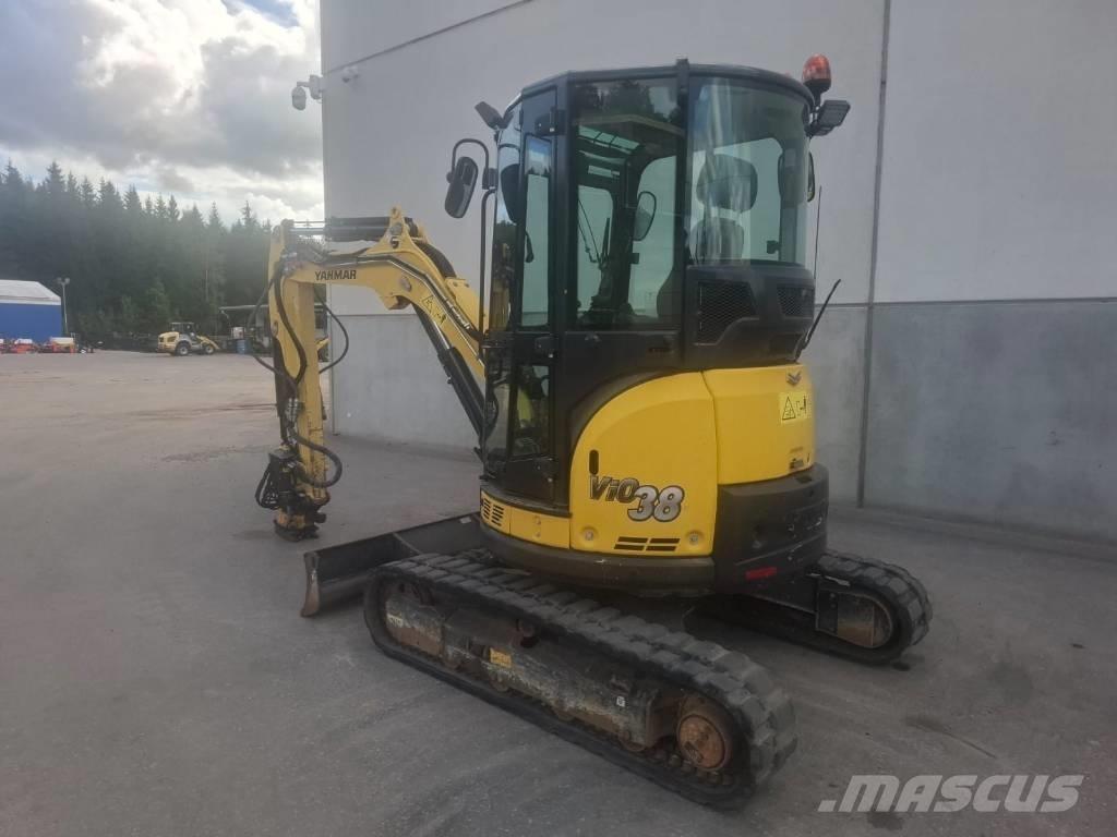 Yanmar Vio 38-U Mini ekskavatörler, 7 tona dek