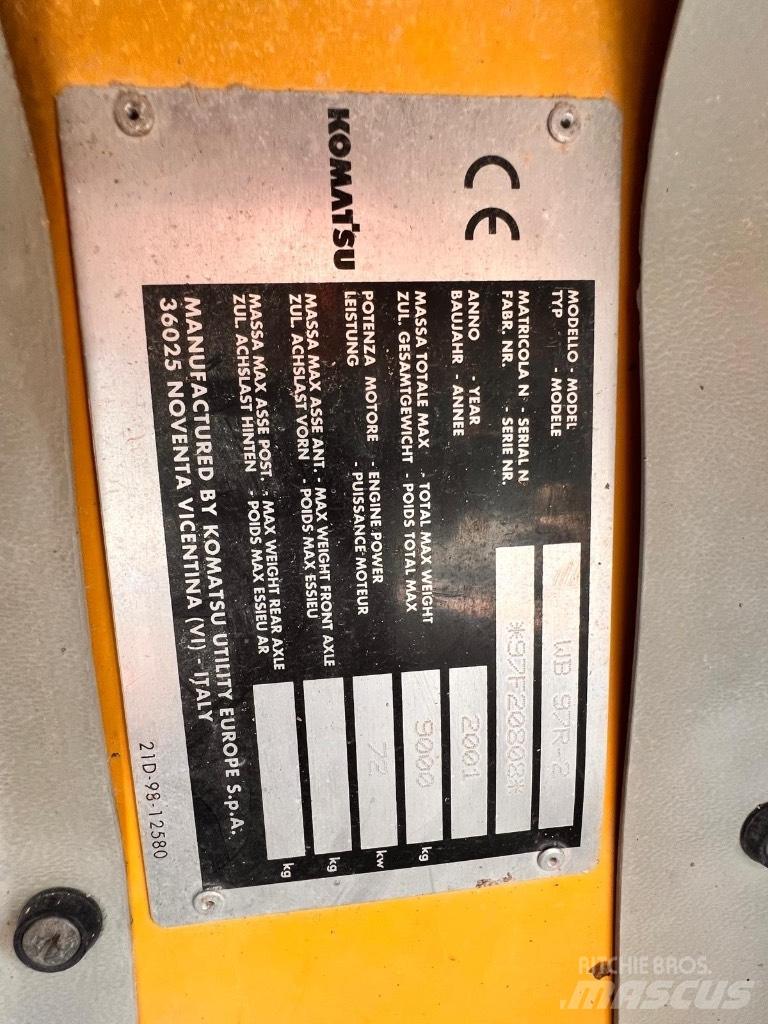 Komatsu WB 97 R-2 Kazıcı yükleyiciler - beko loder