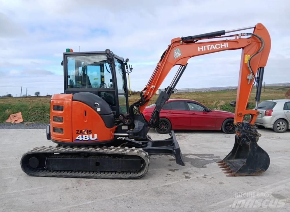Hitachi ZX 48 U Mini ekskavatörler, 7 tona dek