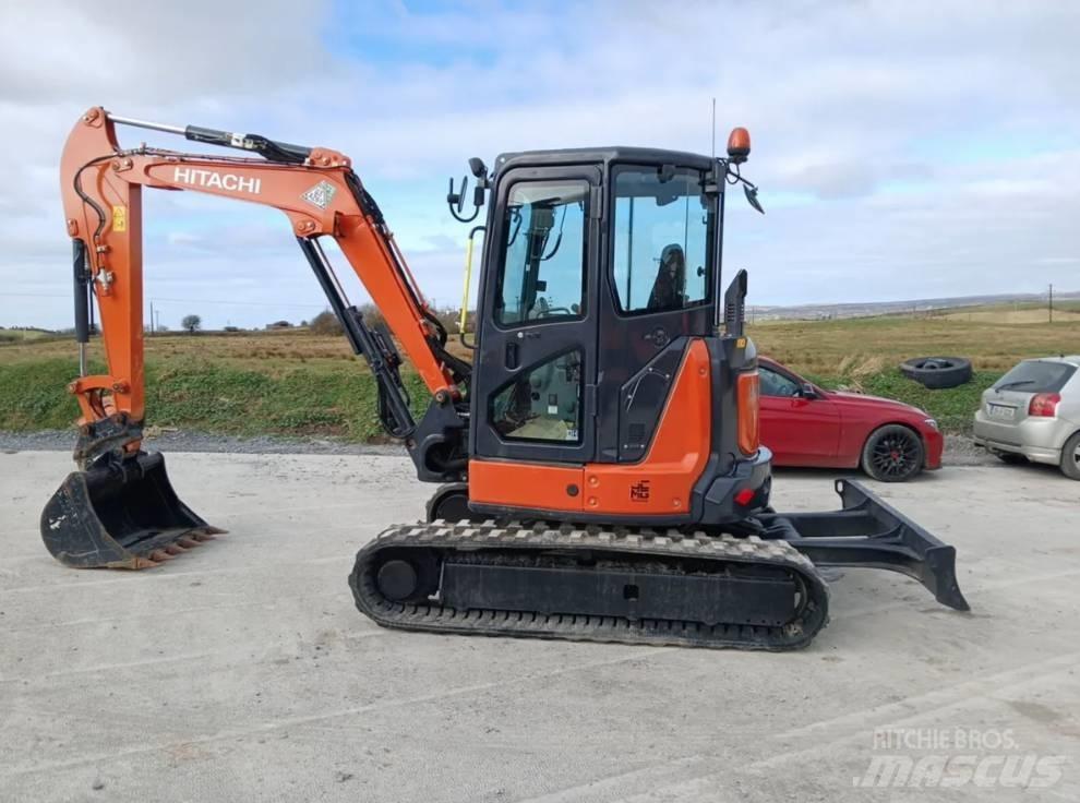 Hitachi ZX 48 U Mini ekskavatörler, 7 tona dek