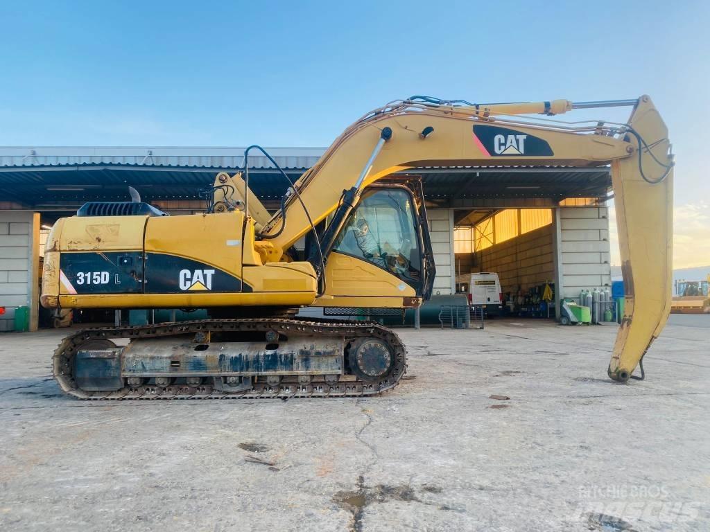 CAT 315 D L Paletli ekskavatörler