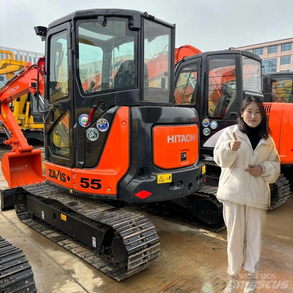 Hitachi ZX 55 Mini ekskavatörler, 7 tona dek
