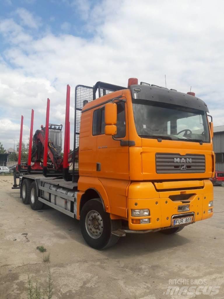 MAN TGA 33.530 Tomruk kamyonlari