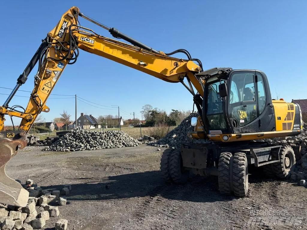 JCB JS145W Lastik tekerli ekskavatörler