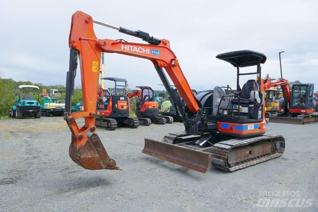 Hitachi ZX 40 U-5 B Mini ekskavatörler, 7 tona dek