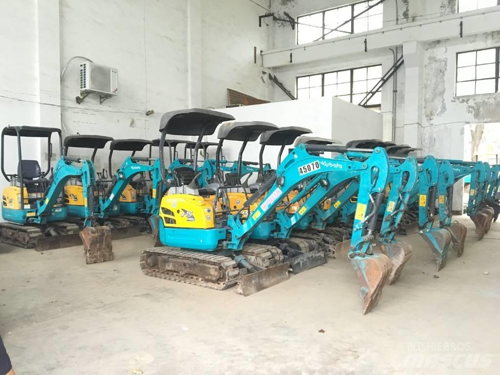 Kubota U15 Mini ekskavatörler, 7 tona dek