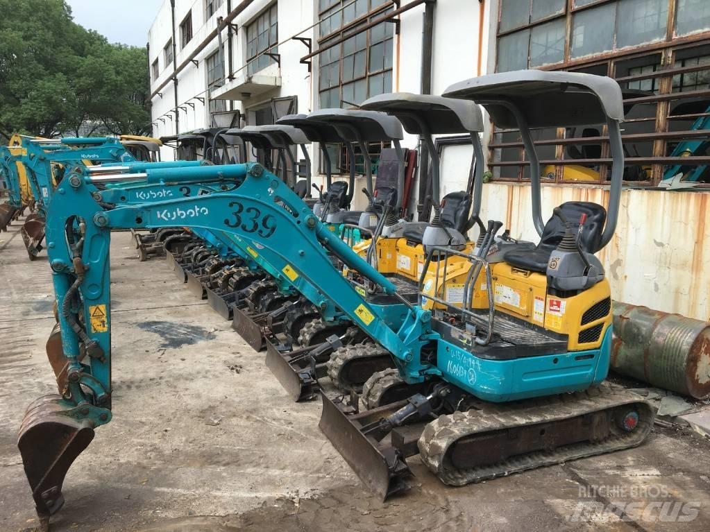 Kubota U15 Mini ekskavatörler, 7 tona dek