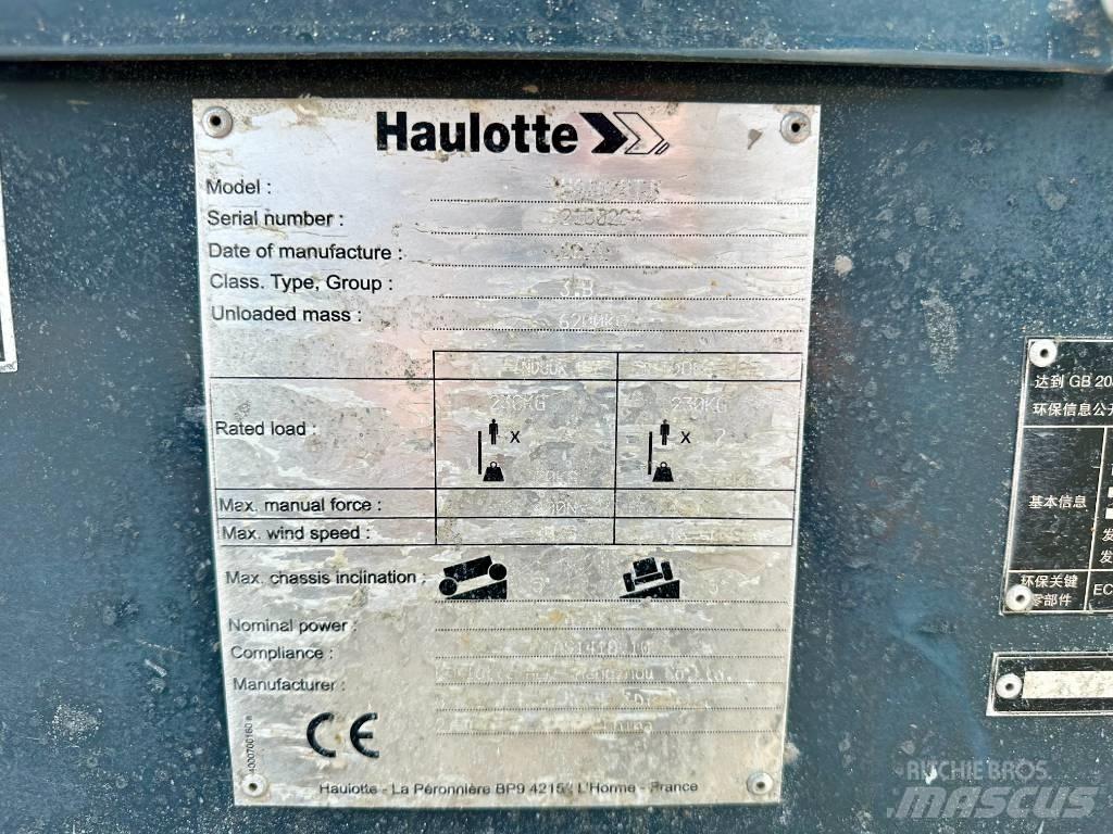 Haulotte HA16RTJ Körüklü personel platformları