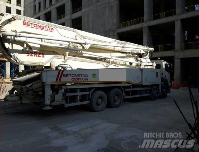 Betonstar 52M-5RZ Beton pompaları