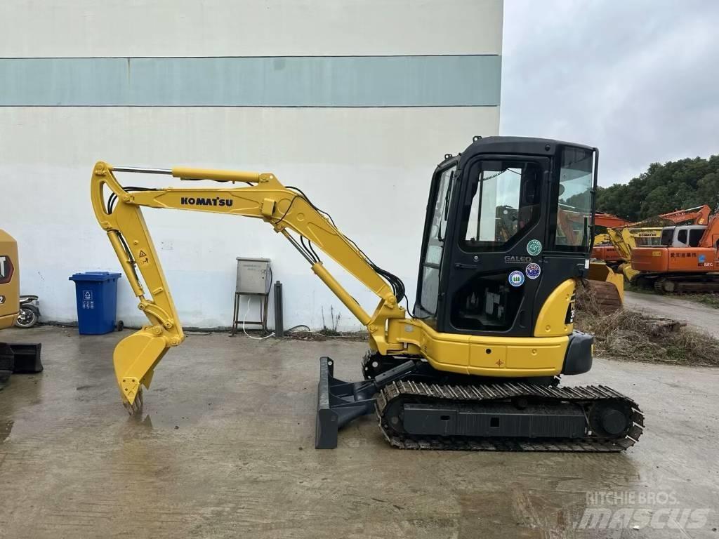 Komatsu PC 35 MR Mini ekskavatörler, 7 tona dek