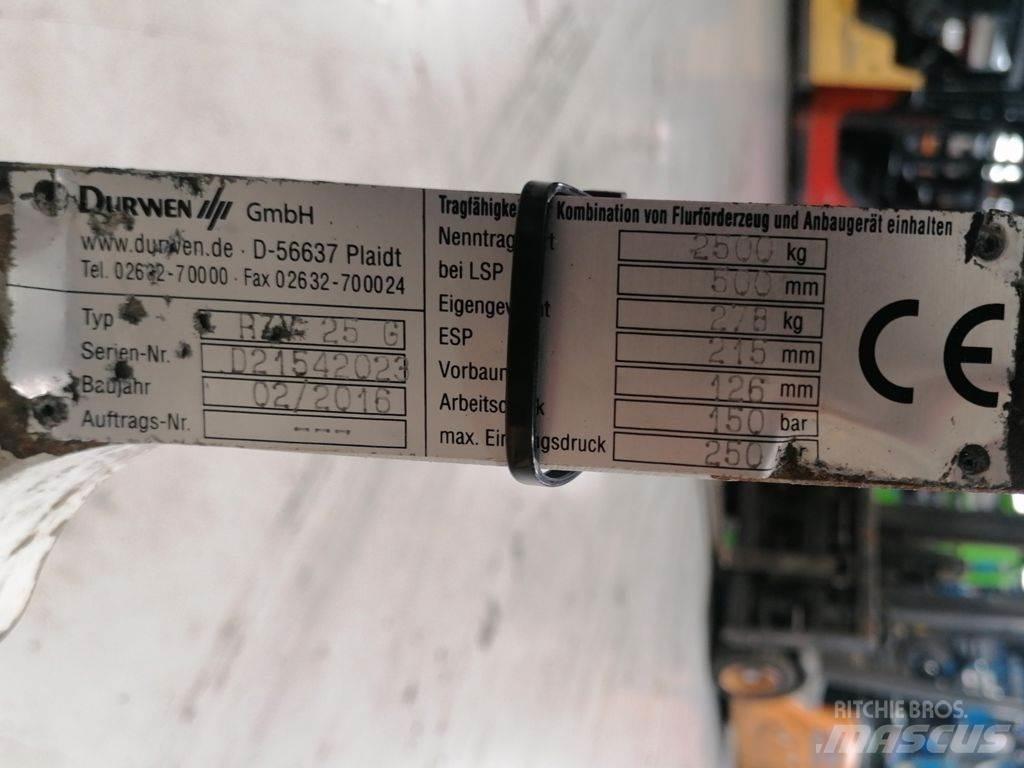 Durwen RZV 25 G. Çatallar