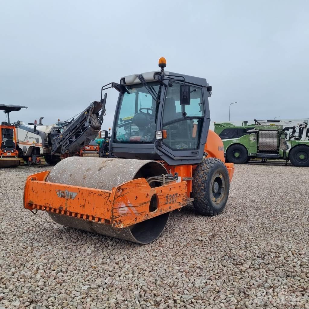 Hamm 3307 HT Tek tamburlu silindirler