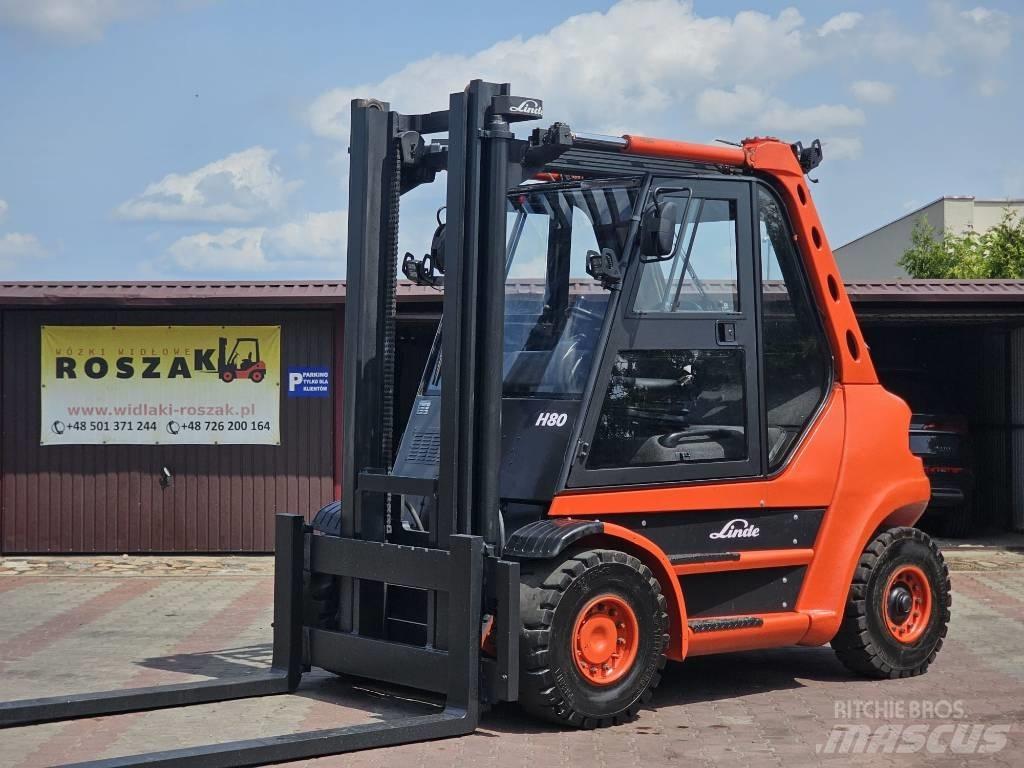 Linde H80D-03 Dizel forkliftler