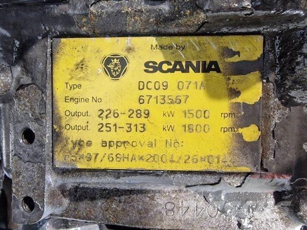 Scania DC09 71A Motorlar