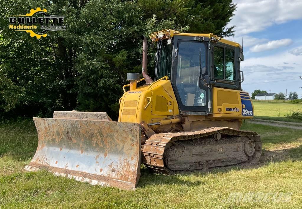 Komatsu D 39 EX Paletli dozerler