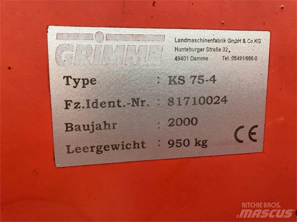Grimme KS 75/4 Patates ekipmanları - Diğer