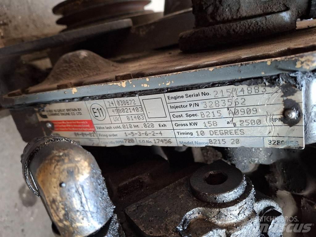 Cummins B215-20 Motorlar