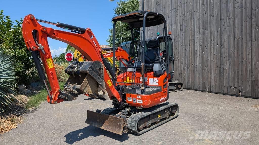 Kubota U 17-3 Mini ekskavatörler, 7 tona dek
