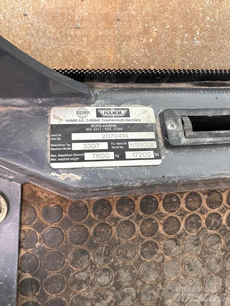 Hamm 3307 Tek tamburlu silindirler