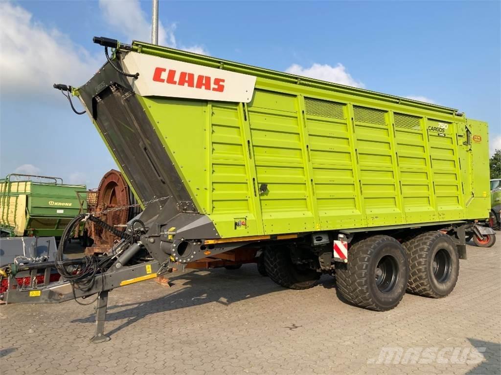 CLAAS Cargos 750 Taşıma ve serme makinaları - finişerler