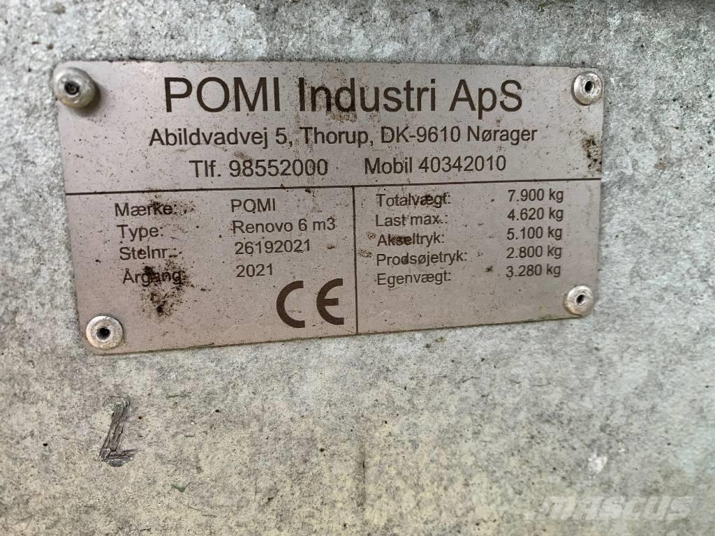 Pomi Renovo 6 m3 Atik sikistiricilar